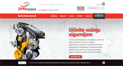 Desktop Screenshot of jurprom.com